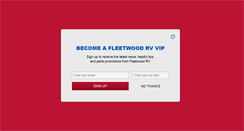 Desktop Screenshot of fleetwoodrv.com