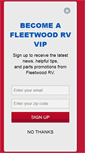 Mobile Screenshot of fleetwoodrv.com